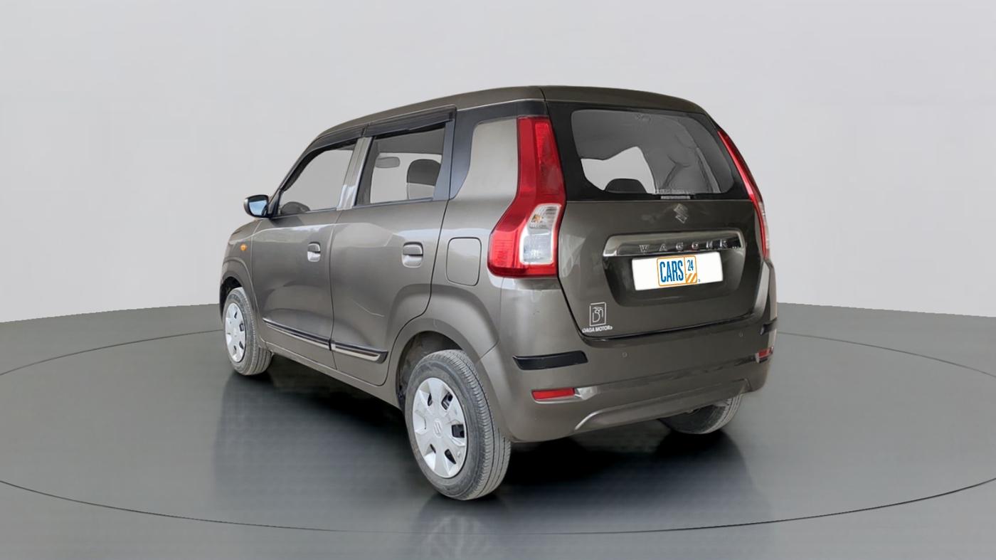 2021 Maruti New Wagon-R VXI 1.0, Petrol, Manual, 7,573 km, Left Back Diagonal