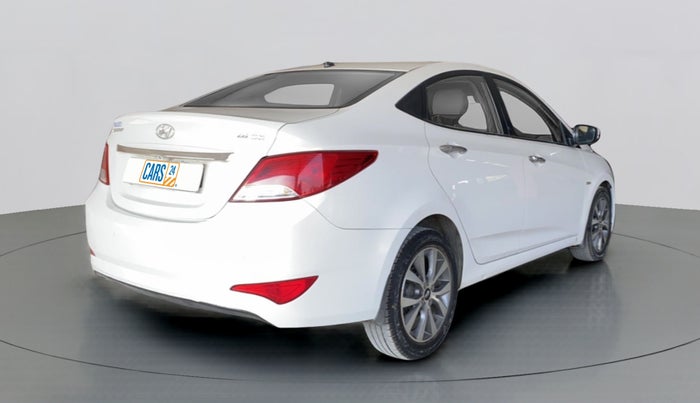 2015 Hyundai Verna FLUIDIC 1.6 SX CRDI, Diesel, Manual, 92,072 km, Right Back Diagonal