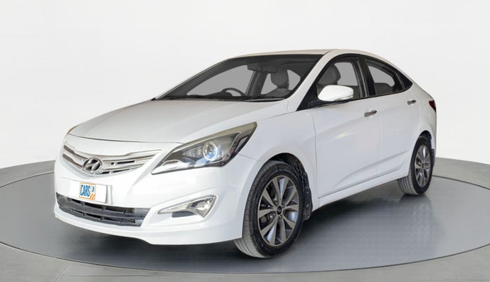 2015 Hyundai Verna FLUIDIC 1.6 SX CRDI, Diesel, Manual, 92,072 km, Left Front Diagonal