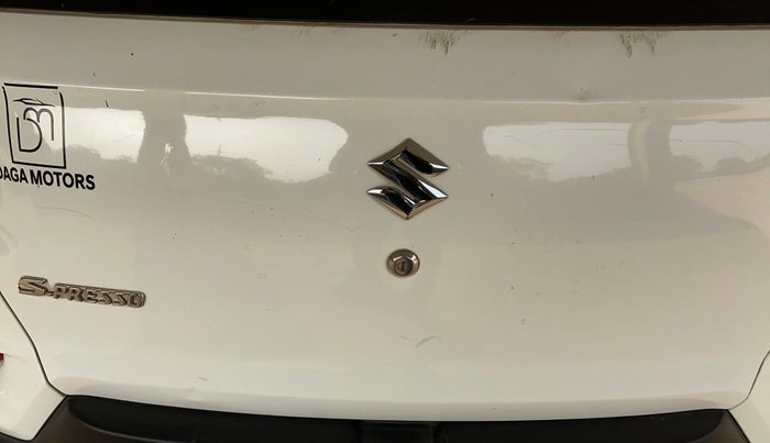 2019 Maruti S PRESSO VXI, Petrol, Manual, 26,756 km, Dicky (Boot door) - Slightly dented