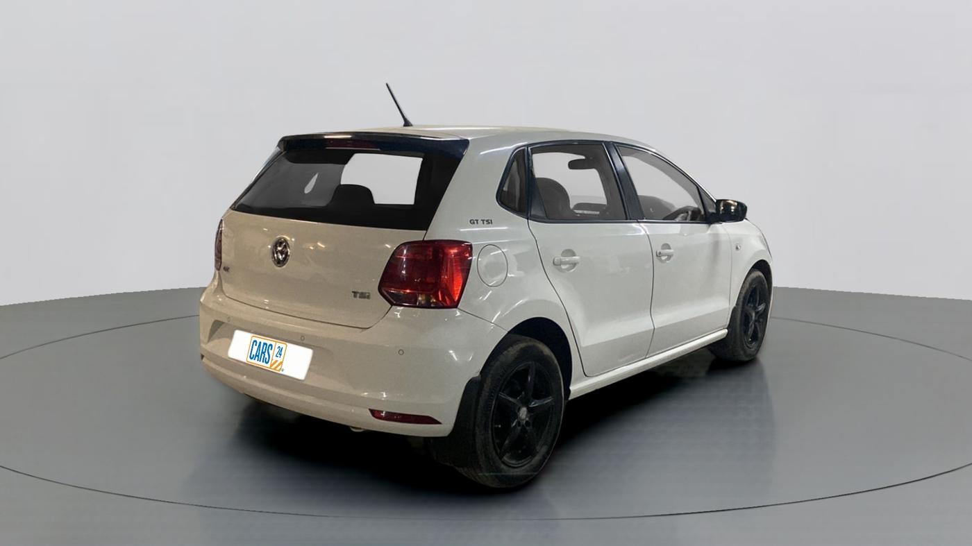 2015 Volkswagen Polo GT TSI 1.2 PETROL AT, Petrol, Automatic, 44,169 km, Right Back Diagonal