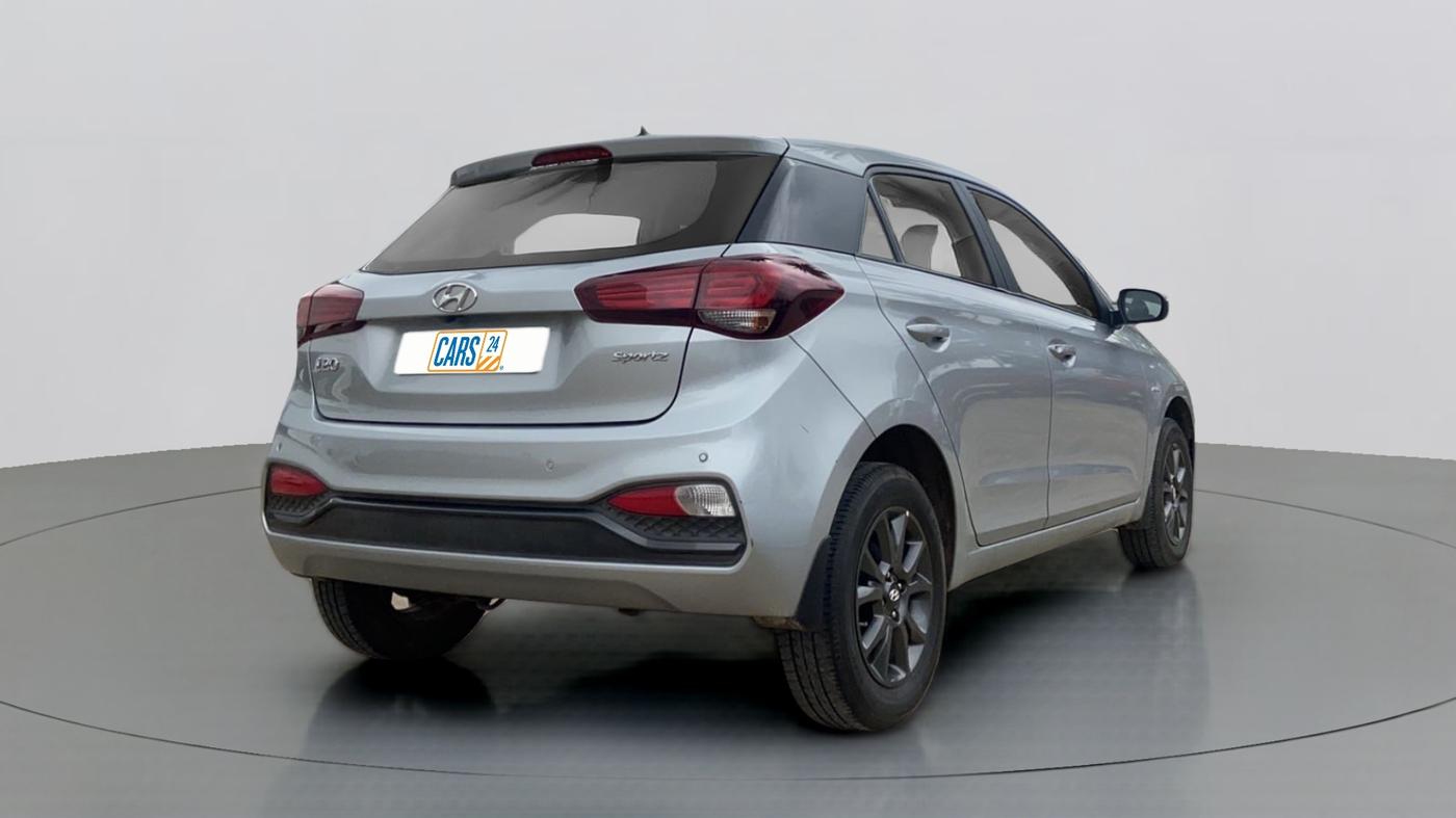 2019 Hyundai Elite i20 1.2 SPORTS PLUS VTVT CVT, Petrol, Automatic, 39,100 km, Right Back Diagonal