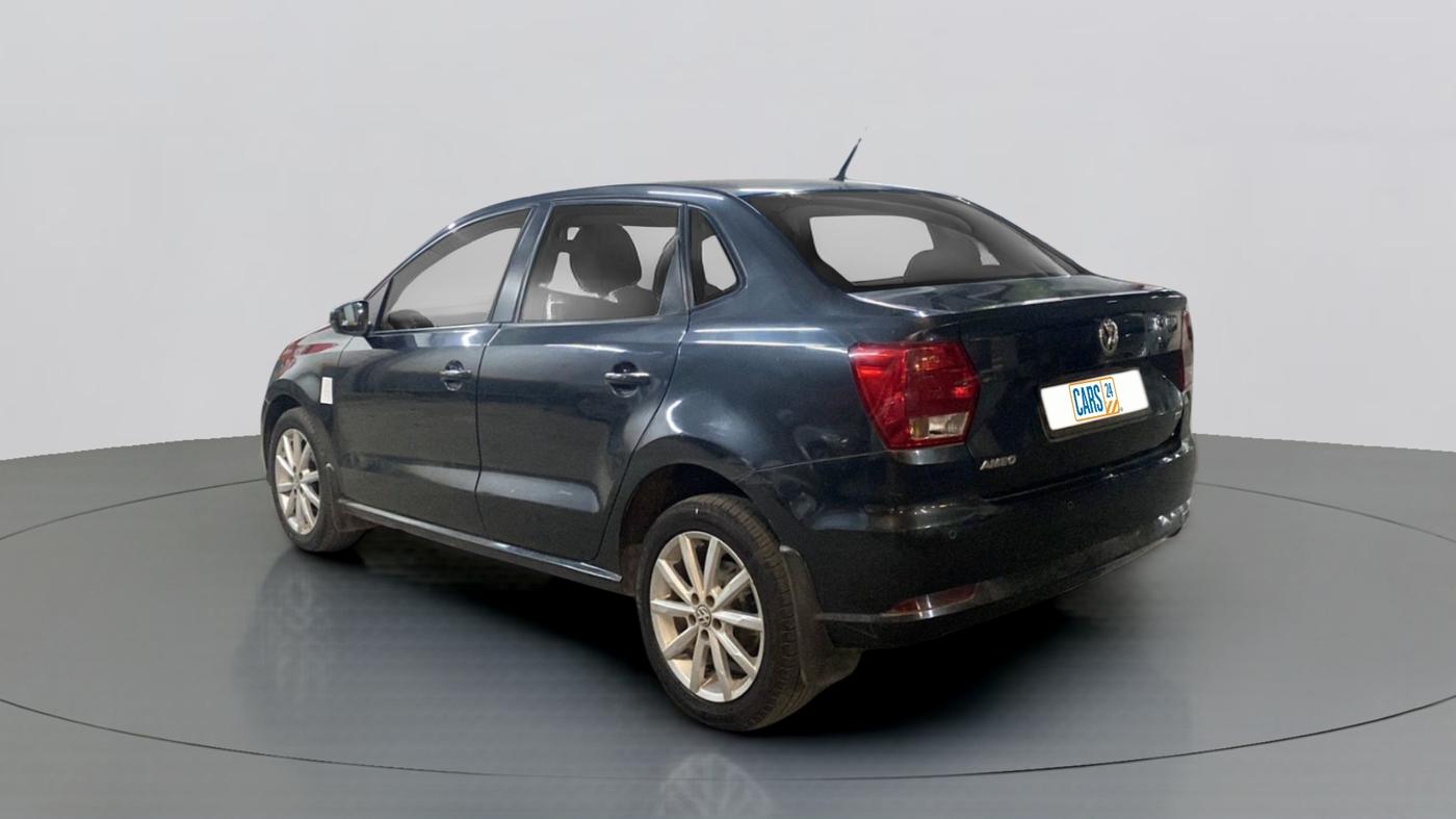 2017 Volkswagen Ameo HIGHLINE PLUS DSG 1.5, Diesel, Automatic, 95,987 km, Left Back Diagonal