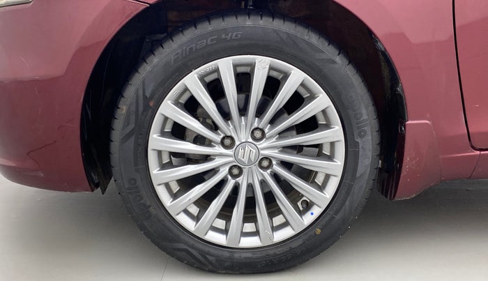 2016 Maruti Ciaz ZDI+ SHVS, Diesel, Manual, 78,822 km, Left Front Wheel