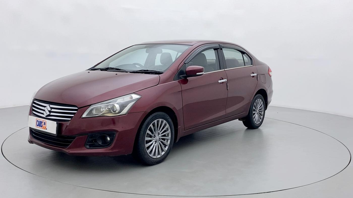2016 Maruti Ciaz ZDI+ SHVS, Diesel, Manual, 78,822 km, Left Front Diagonal