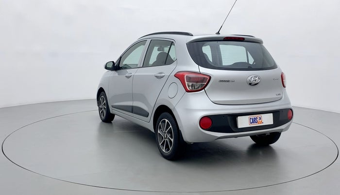 2017 Hyundai Grand i10 SPORTZ (O) 1.2 AT VTVT, Petrol, Automatic, 32,162 km, Left Back Diagonal