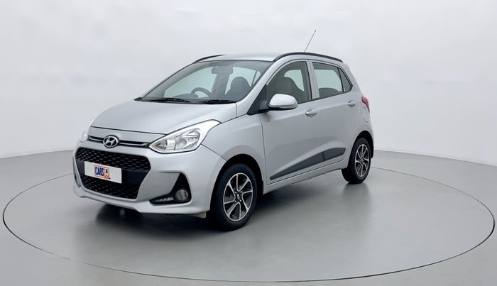 2017 Hyundai Grand i10 SPORTZ (O) 1.2 AT VTVT, Petrol, Automatic, 32,162 km, Left Front Diagonal