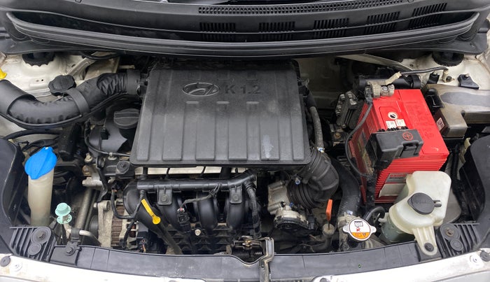 2017 Hyundai Grand i10 SPORTZ (O) 1.2 AT VTVT, Petrol, Automatic, 32,162 km, Open Bonet