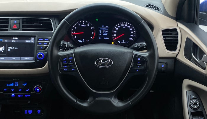 2018 Hyundai Elite i20 ASTA 1.2 (O), Petrol, Manual, 20,489 km, Steering Wheel Close Up