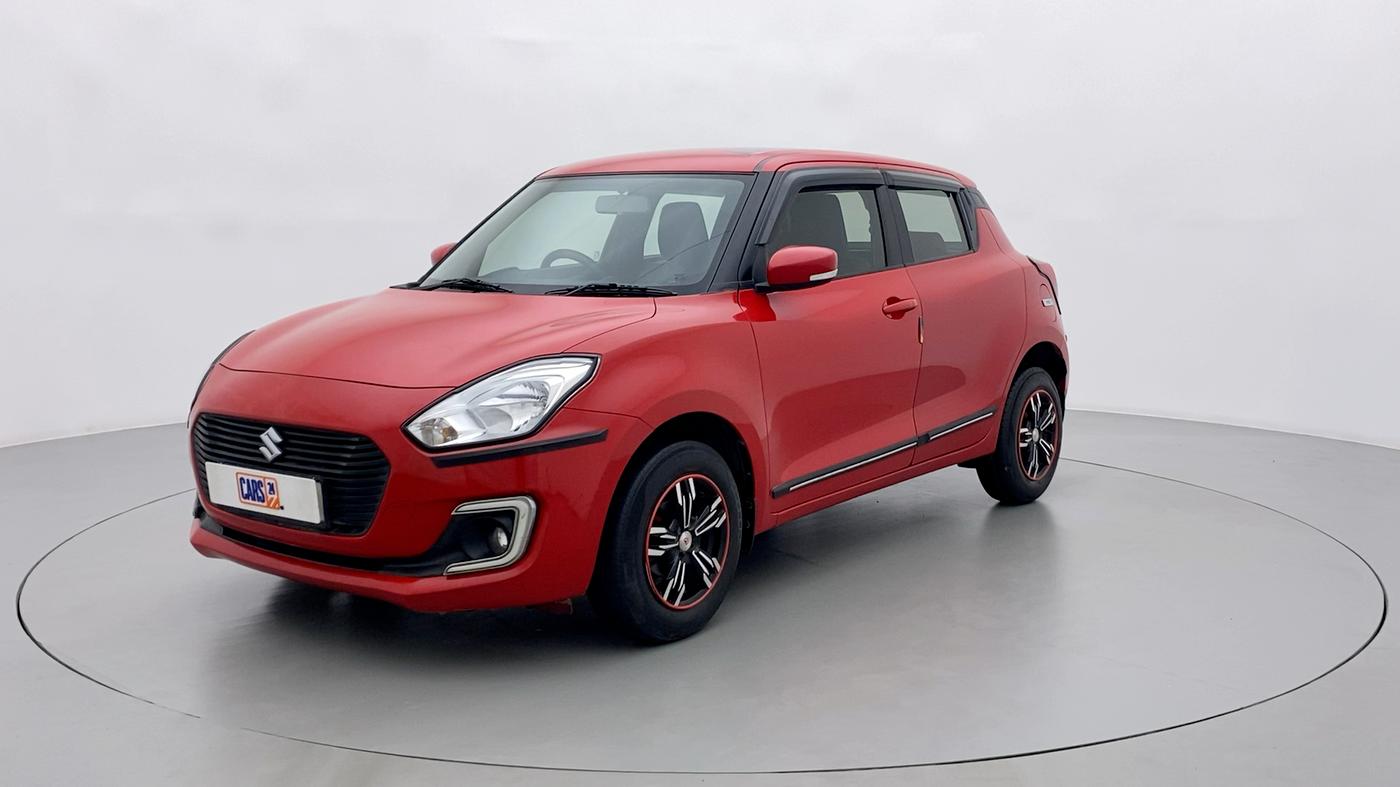 2019 Maruti Swift VXI AMT, Petrol, Automatic, 34,170 km, Left Front Diagonal