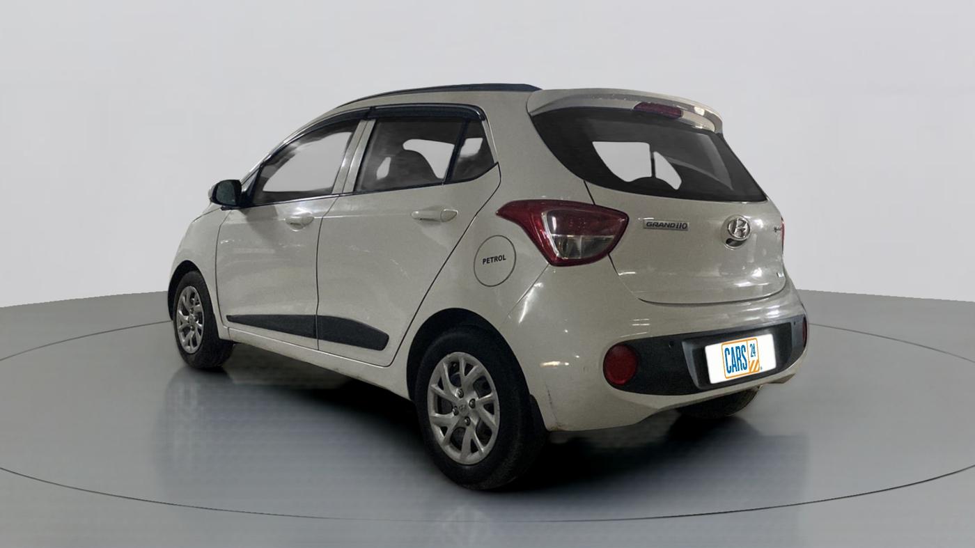 2019 Hyundai Grand i10 SPORTZ 1.2 KAPPA VTVT, Petrol, Manual, 38,744 km, Left Back Diagonal