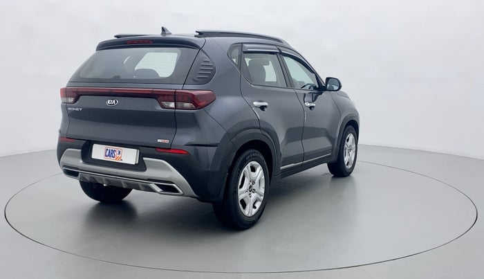 2020 KIA SONET HTX 1.0 IMT, Petrol, Manual, 35,153 km, Right Back Diagonal