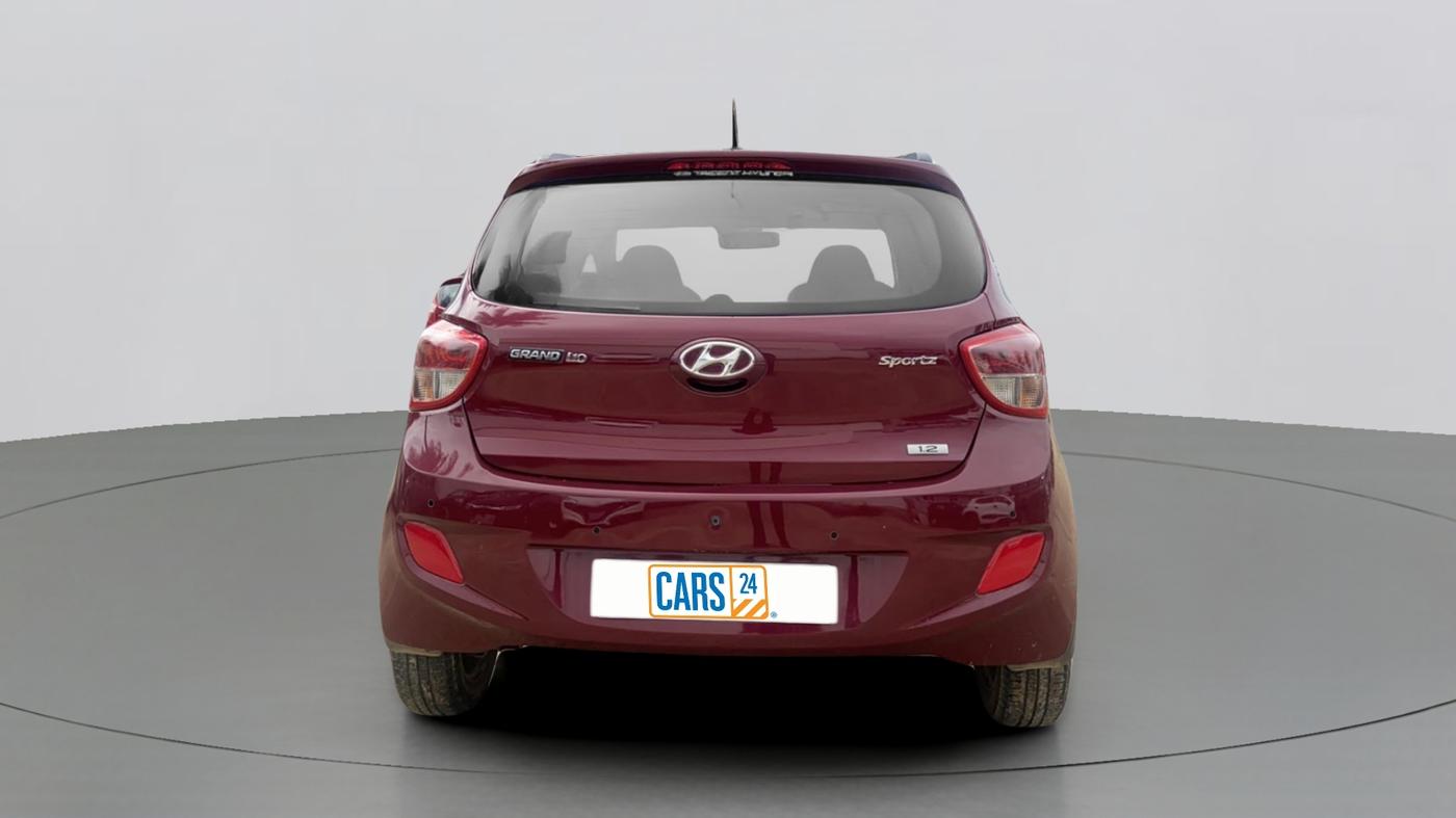 2015 Hyundai Grand i10 SPORTZ 1.2 KAPPA VTVT, Petrol, Manual, 17,456 km, Back/Rear