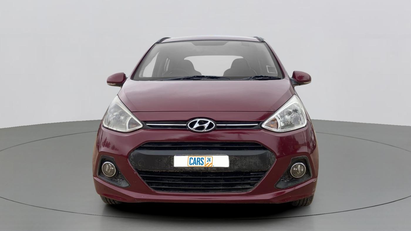 2014 Hyundai Grand i10 SPORTZ AT 1.2 KAPPA VTVT, Petrol, Automatic, 60,199 km, Front