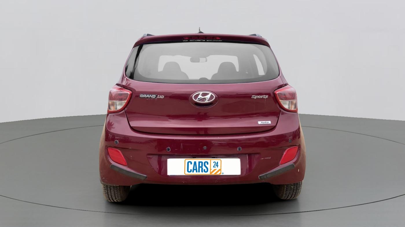 2014 Hyundai Grand i10 SPORTZ AT 1.2 KAPPA VTVT, Petrol, Automatic, 60,199 km, Back/Rear