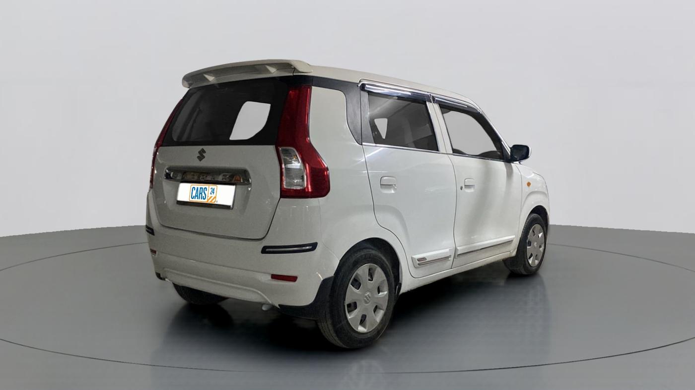 2019 Maruti New Wagon-R VXI 1.0, CNG, Manual, 75,569 km, Right Back Diagonal