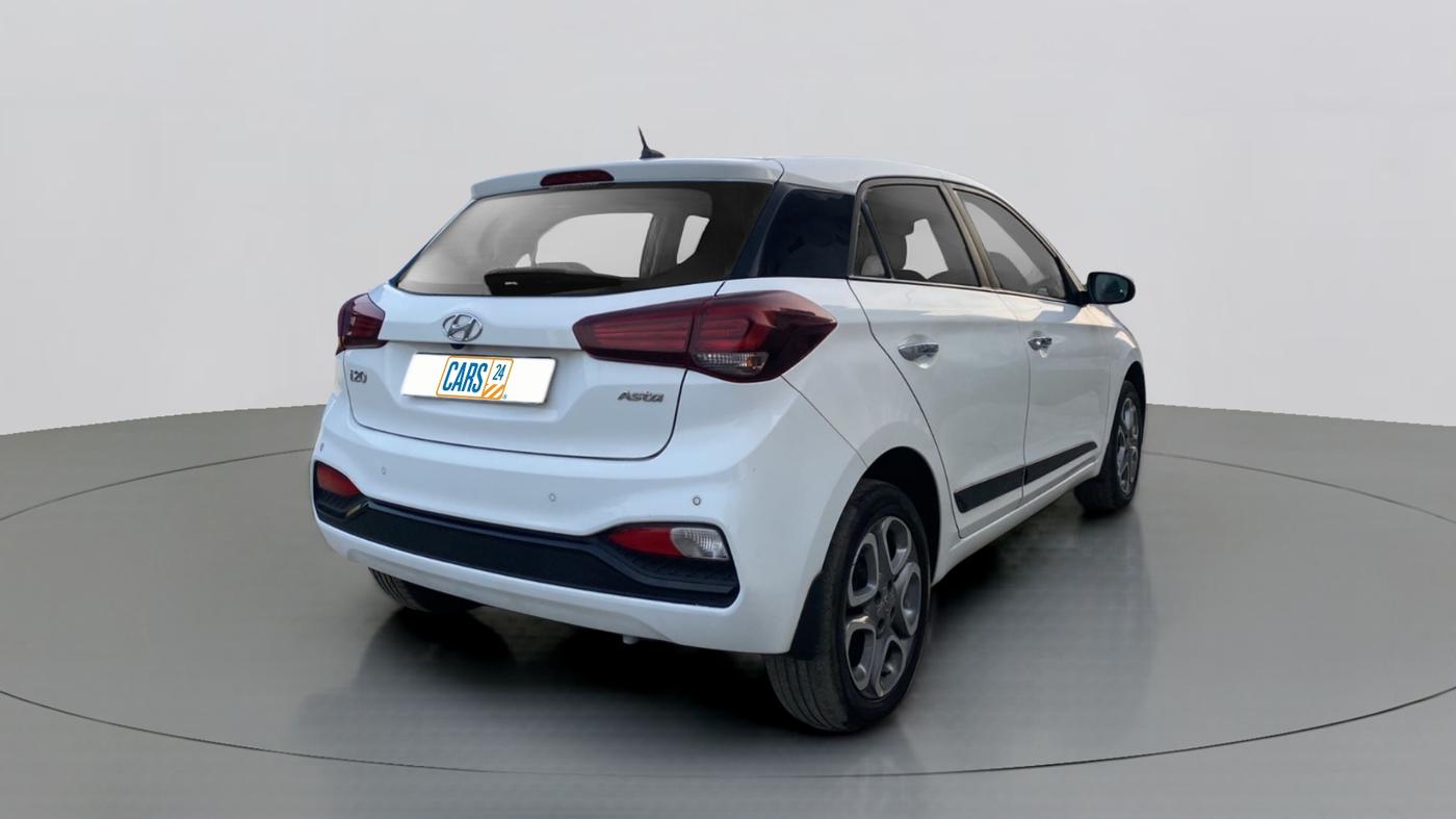 2020 Hyundai Elite i20 ASTA 1.2 (O), Petrol, Manual, 54,601 km, Right Back Diagonal