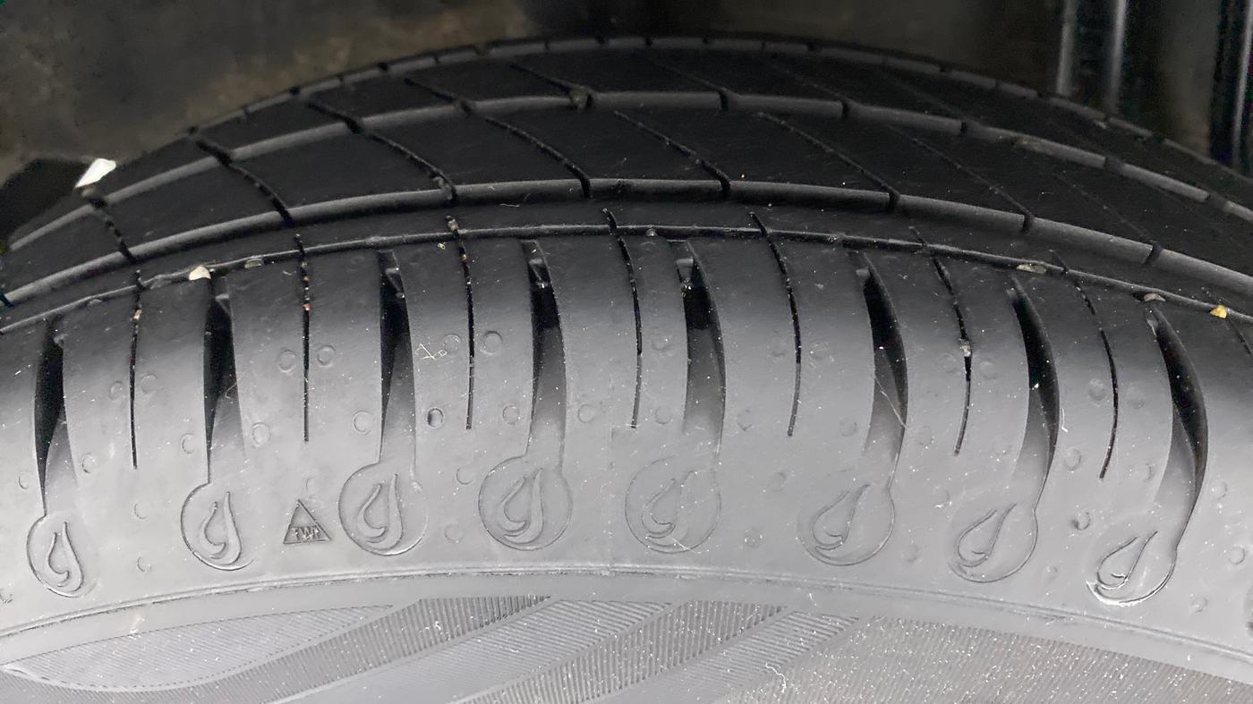 2021 Datsun Redi Go A, Petrol, Manual, 1,658 km, Right Rear Tyre Tread