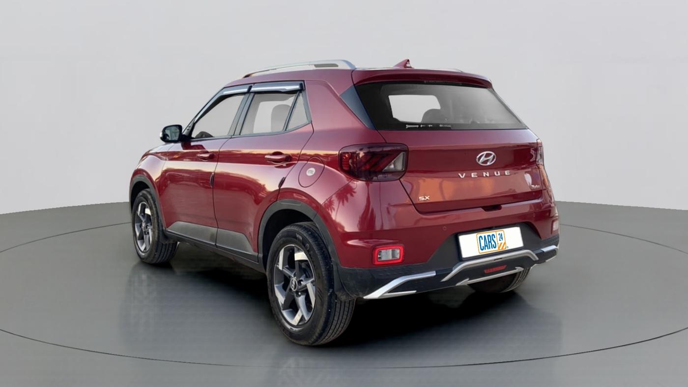 2020 Hyundai VENUE 1.0L Turbo GDI SX MT, Petrol, Manual, 14,782 km, Left Back Diagonal