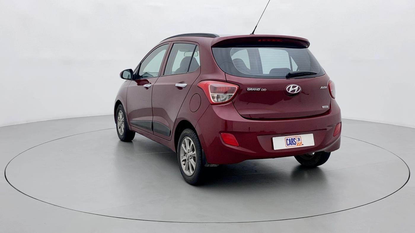 2015 Hyundai Grand i10 ASTA 1.1 (O) CRDI, Diesel, Manual, 99,175 km, Left Back Diagonal