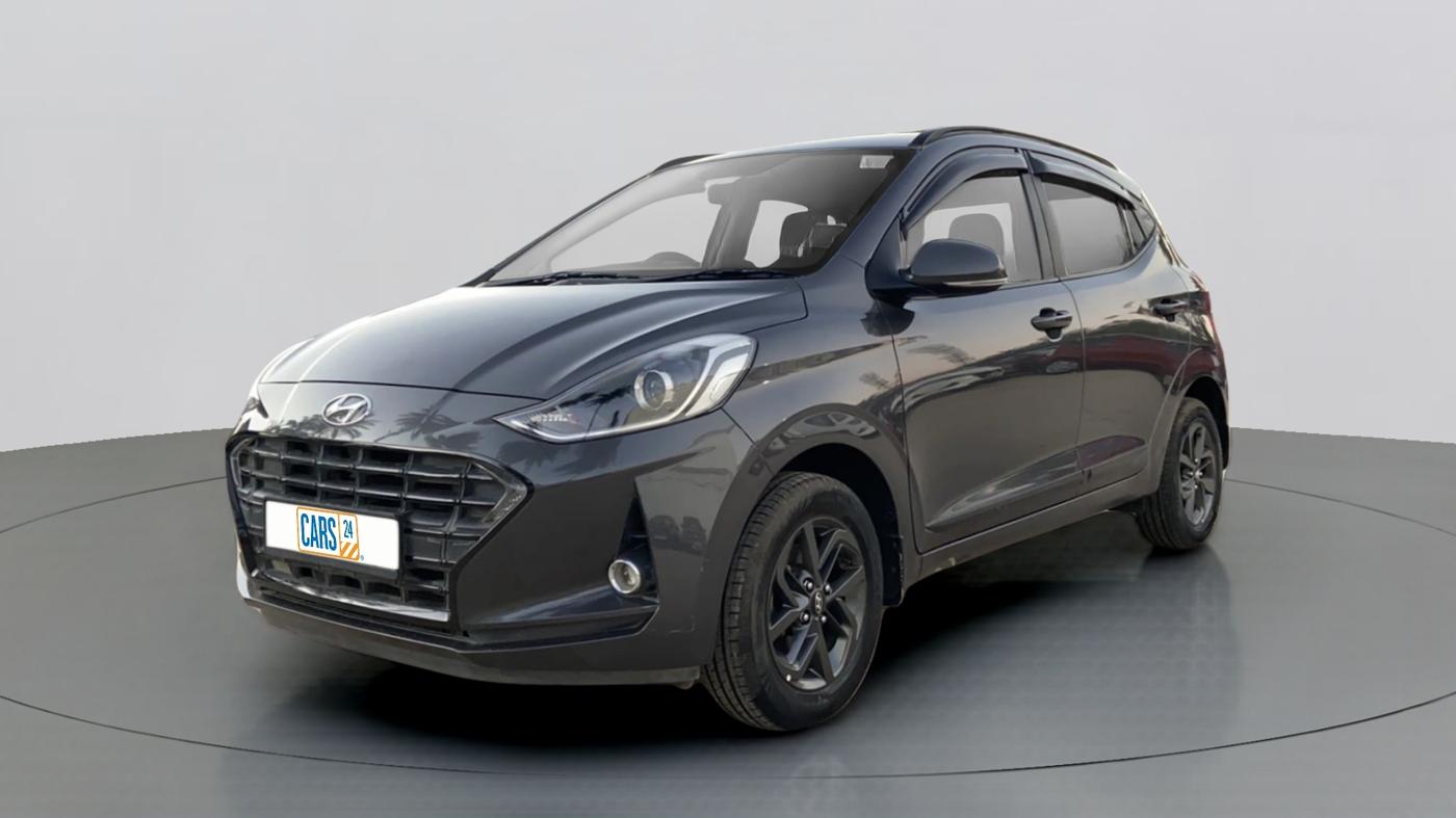 2020 Hyundai GRAND I10 NIOS SPORTZ 1.2 AT, Petrol, Automatic, 14,910 km, Left Front Diagonal