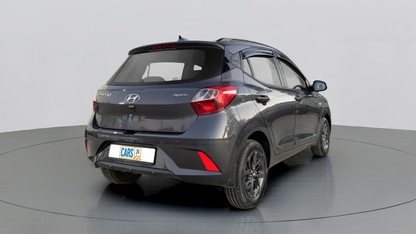 2020 Hyundai GRAND I10 NIOS SPORTZ 1.2 AT, Petrol, Automatic, 14,910 km, Right Back Diagonal