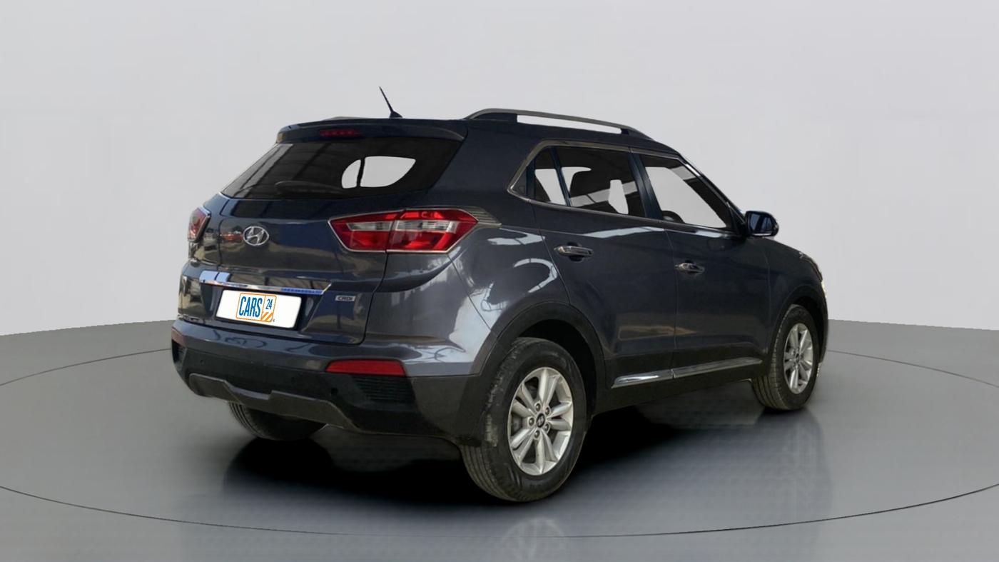 2015 Hyundai Creta 1.6 SX CRDI, Diesel, Manual, 99,830 km, Right Back Diagonal