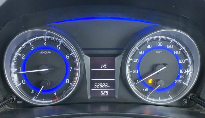 2016 Maruti Baleno DELTA PETROL 1.2, Petrol, Manual, 53,081 km, Odometer Image