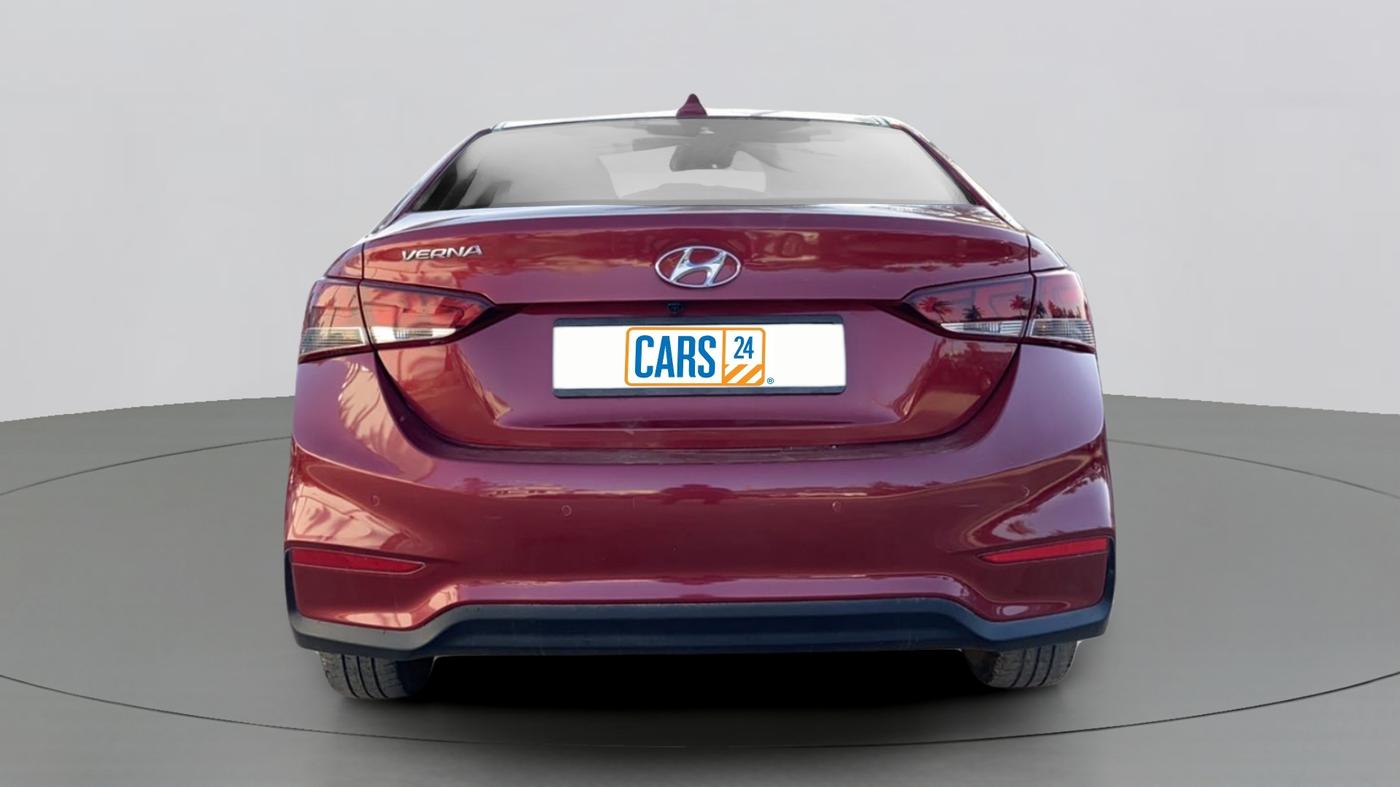 2018 Hyundai Verna 1.6 SX VTVT AT (O), Petrol, Automatic, 34,223 km, Back/Rear