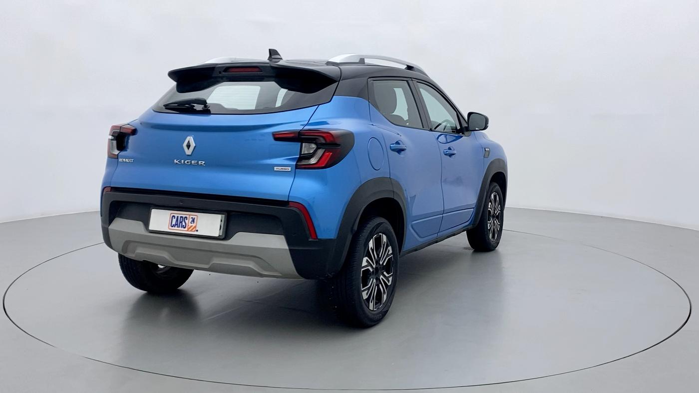 2021 Renault Kiger RXZ 1.0 TURBO MT, Petrol, Manual, 36,594 km, Right Back Diagonal