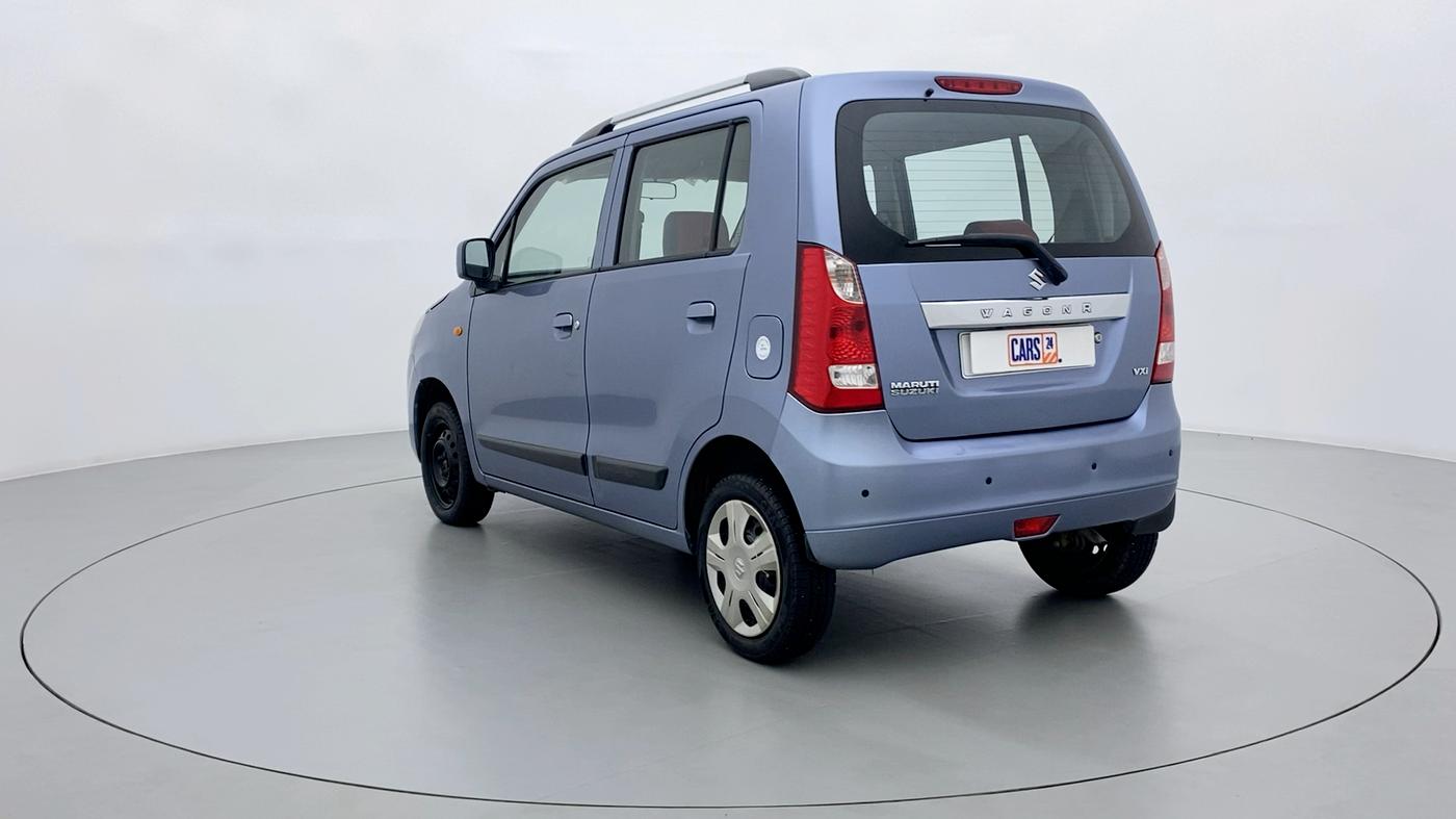 2015 Maruti Wagon R 1.0 VXI, Petrol, Manual, 75,135 km, Left Back Diagonal