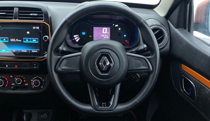 2019 Renault Kwid 1.0 CLIMBER OPT, Petrol, Manual, 34,050 km, Steering Wheel Close Up