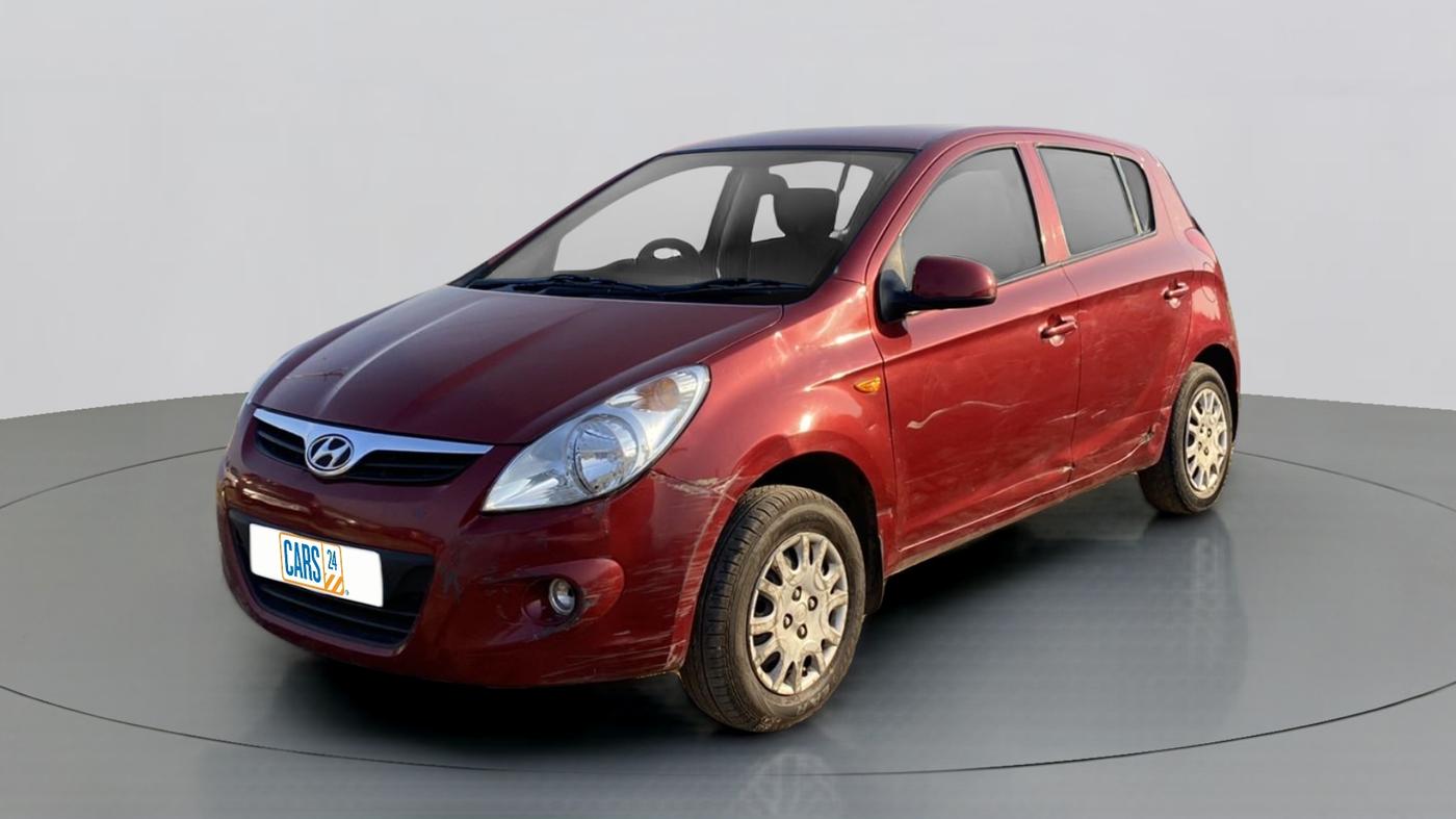 2010 Hyundai i20 MAGNA O 1.2, Petrol, Manual, 1,00,171 km, Left Front Diagonal
