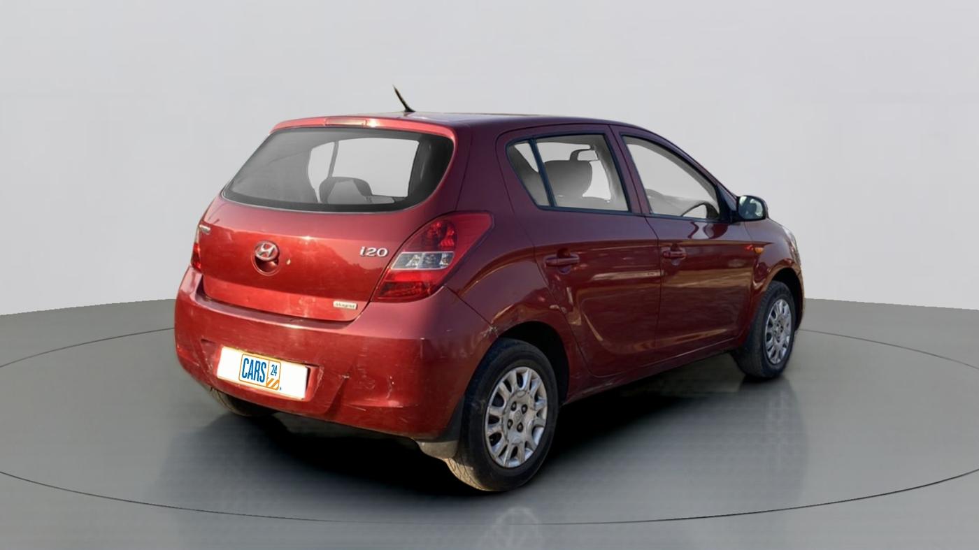 2010 Hyundai i20 MAGNA O 1.2, Petrol, Manual, 1,00,171 km, Right Back Diagonal