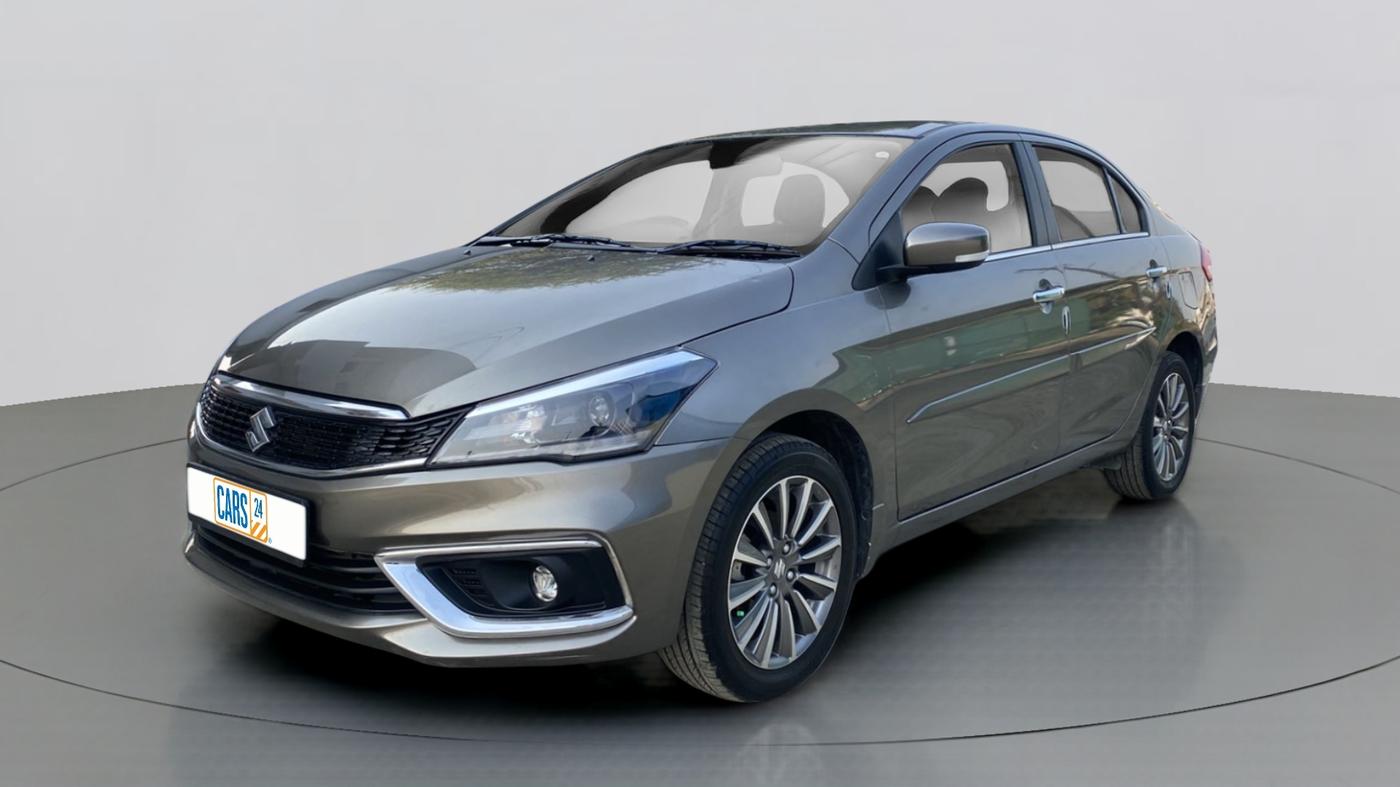 2019 Maruti Ciaz ALPHA 1.5 MT VTVT SHVS, Petrol, Manual, 3,412 km, Left Front Diagonal