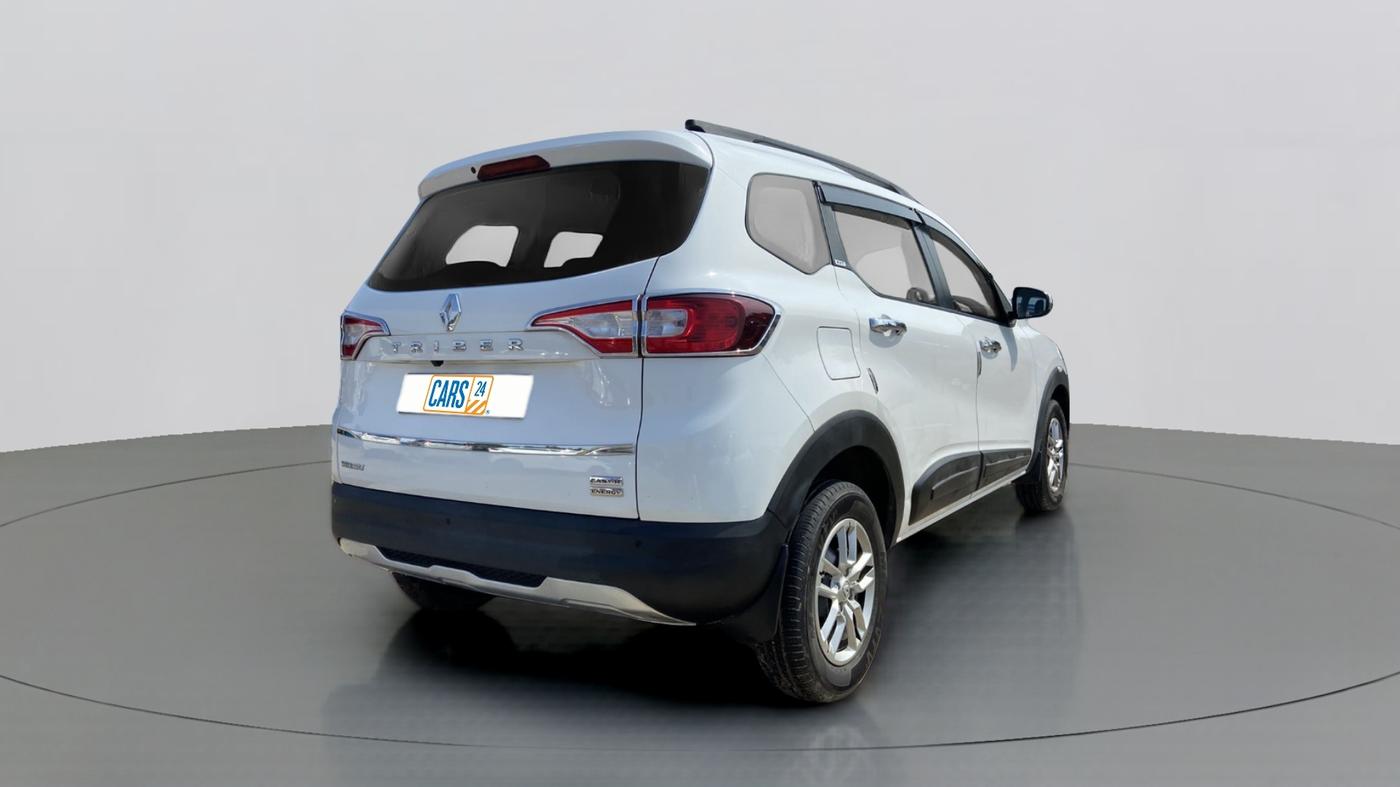 2020 Renault TRIBER 1.0 RXT AT, Petrol, Automatic, 13,649 km, Right Back Diagonal
