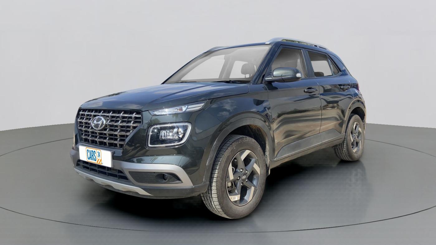 2021 Hyundai VENUE S Plus MT 1.2 Kappa, Petrol, Manual, 13,373 km, Left Front Diagonal