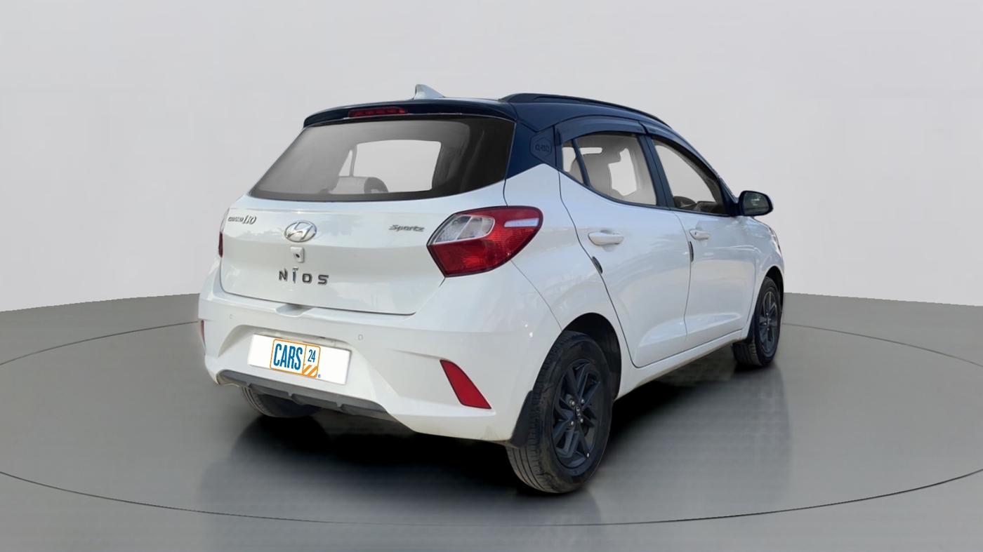 2020 Hyundai GRAND I10 NIOS SPORTZ PETROL, Petrol, Manual, 51,683 km, Right Back Diagonal