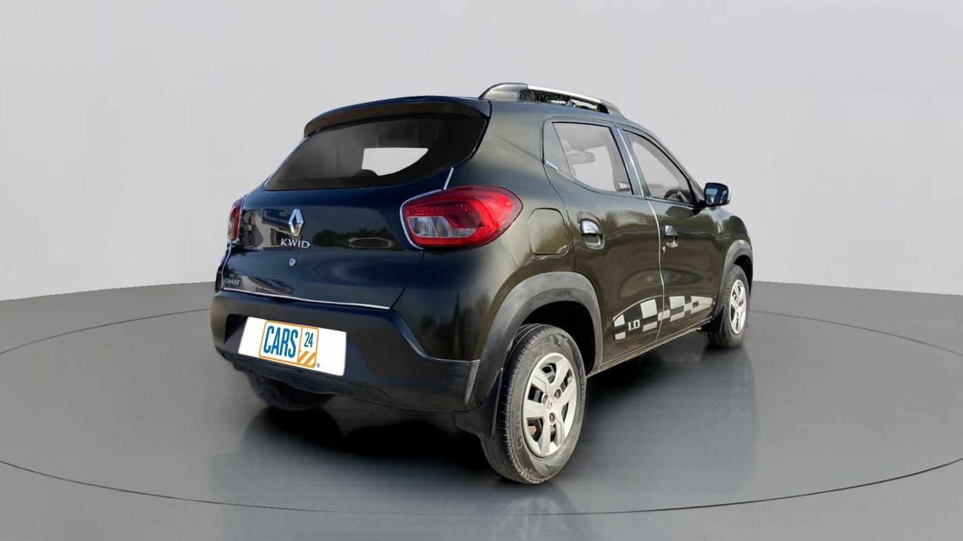 2017 Renault Kwid 1.0 RXL, Petrol, Manual, 47,156 km, Right Back Diagonal