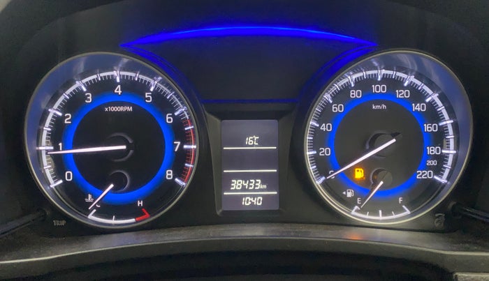 2021 Maruti Baleno DELTA PETROL 1.2, Petrol, Manual, 38,380 km, Odometer Image
