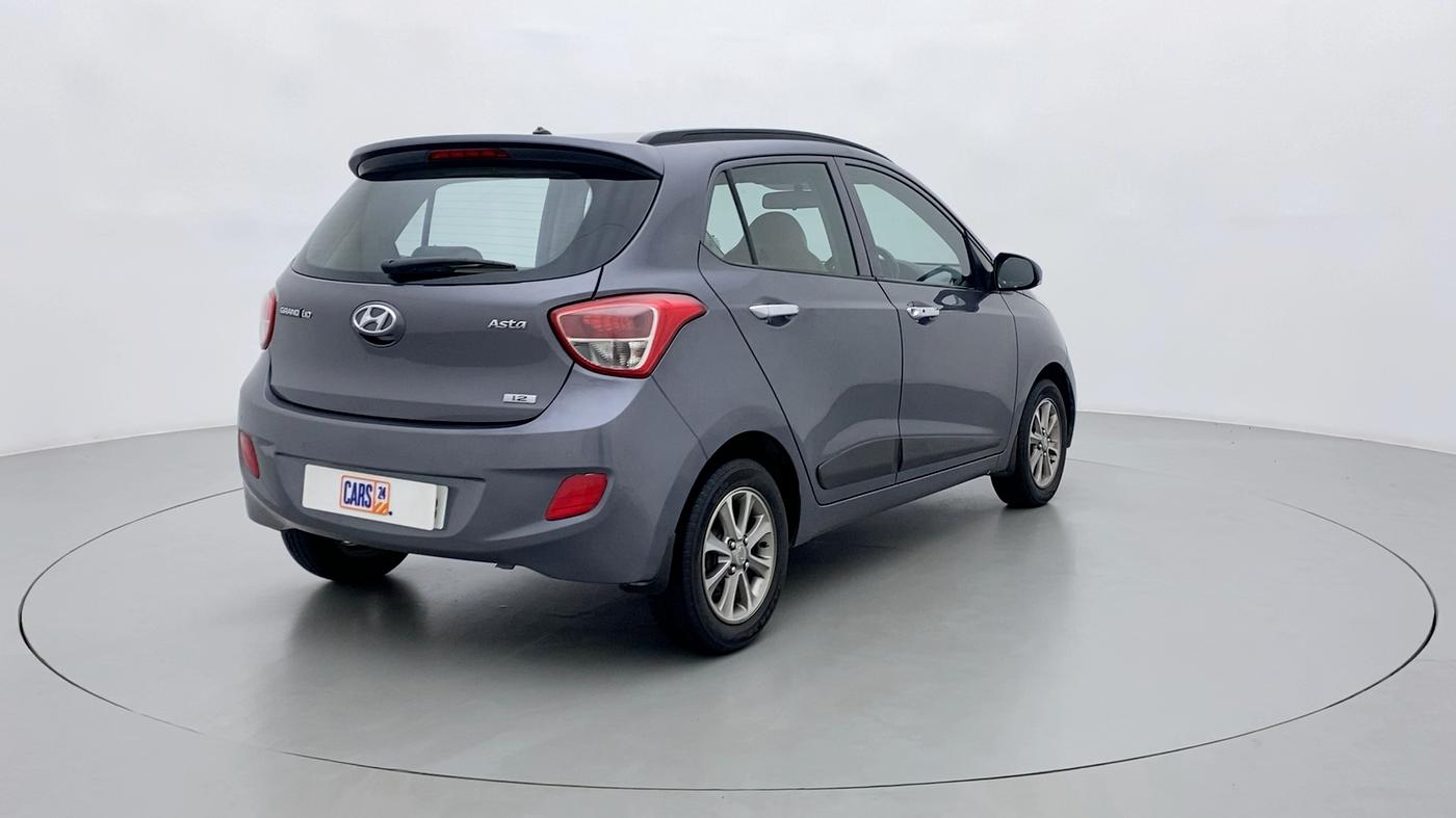 2016 Hyundai Grand i10 ASTA 1.2 KAPPA VTVT, Petrol, Manual, 67,505 km, Right Back Diagonal