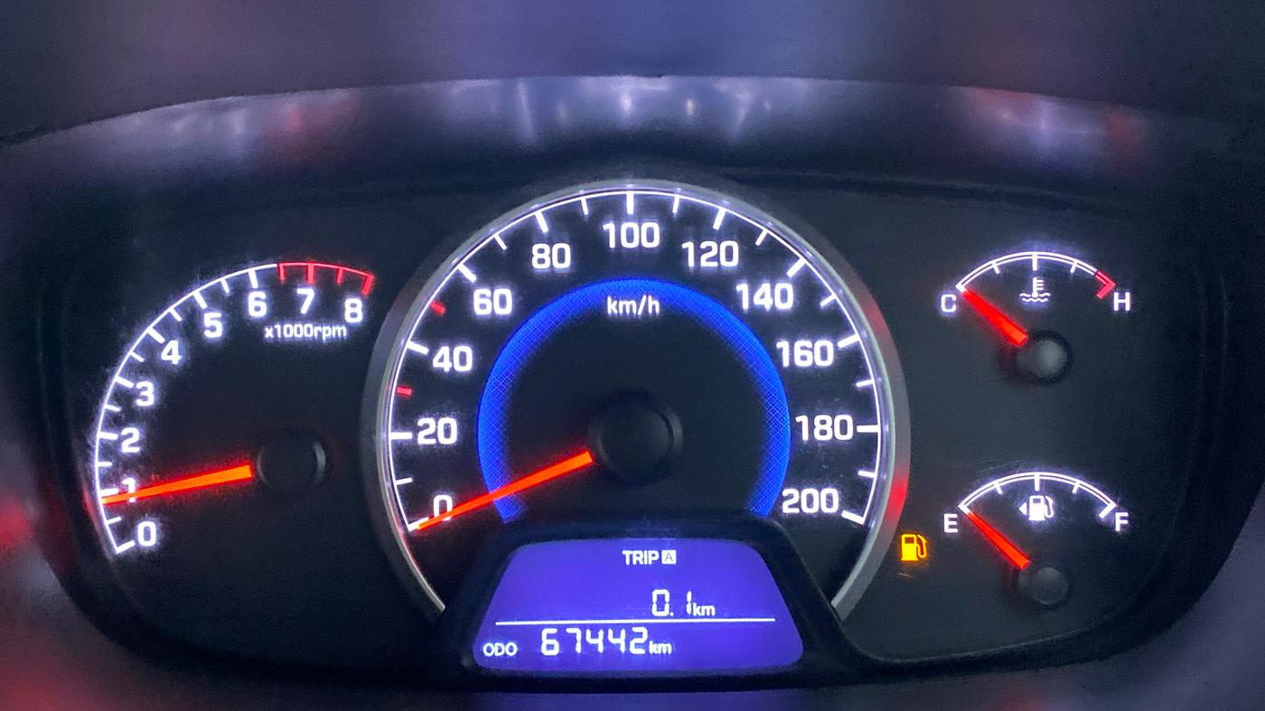2016 Hyundai Grand i10 ASTA 1.2 KAPPA VTVT, Petrol, Manual, 67,505 km, Odometer Image