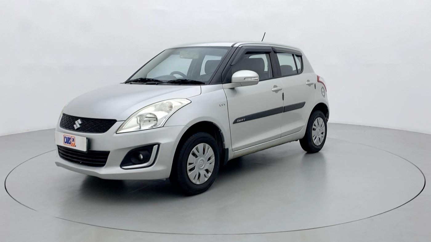 2017 Maruti Swift VXI D, Petrol, Manual, 54,636 km, Left Front Diagonal