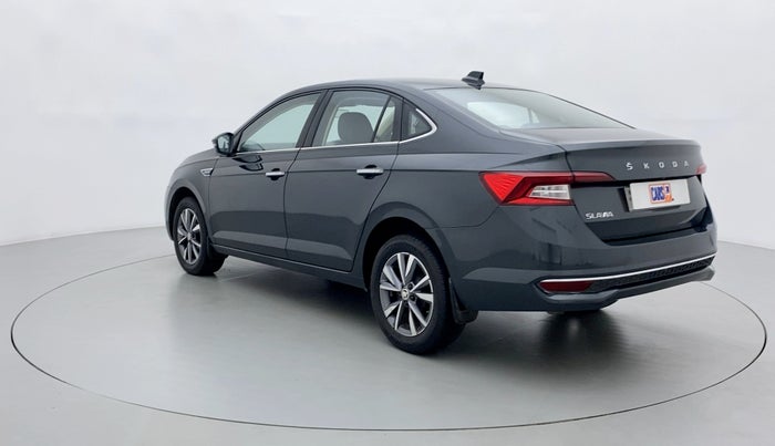 2022 Skoda SLAVIA STYLE 1.0 TSI MT, Petrol, Manual, 30,722 km, Left Back Diagonal