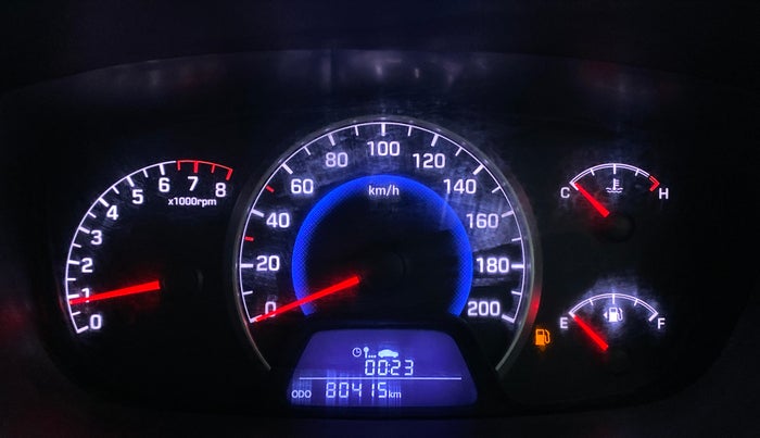 2016 Hyundai Grand i10 SPORTZ 1.2 KAPPA VTVT, Petrol, Manual, 80,483 km, Odometer Image