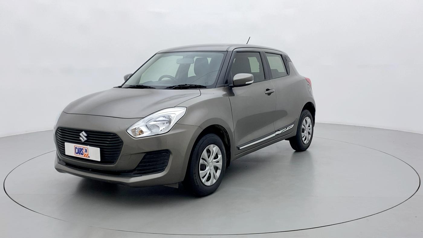 2018 Maruti Swift VXI, Petrol, Manual, 46,596 km, Left Front Diagonal