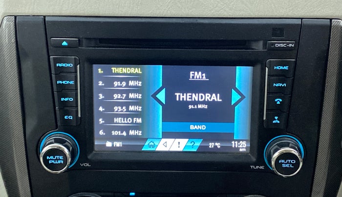 2016 Mahindra Scorpio S10, Diesel, Manual, 66,890 km, Infotainment System