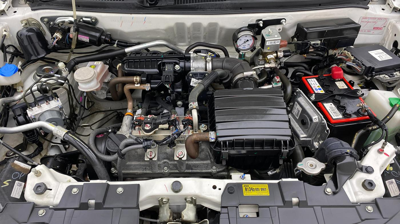 2021 Maruti Alto LXI CNG, CNG, Manual, 12,190 km, Open Bonet