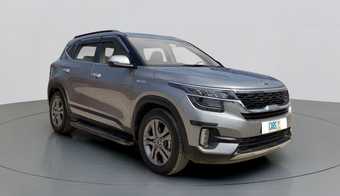 2019 KIA SELTOS HTX+ AT 1.5 DIESEL, Diesel, Automatic, 21,038 km, Right Front Diagonal