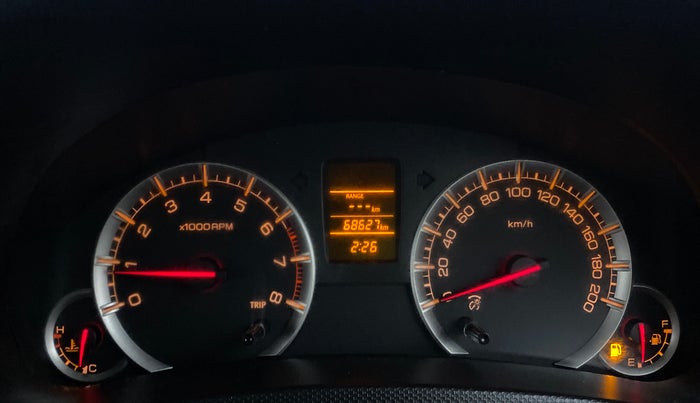 2017 Maruti Swift VXI, Petrol, Manual, 68,662 km, Odometer Image